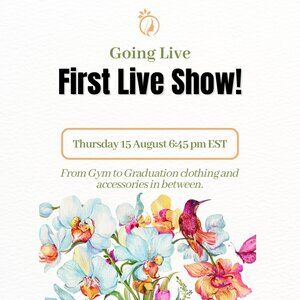 First LIVE Show Gym to Graduation Clothing Jewelry Accessories Perfume Skincare